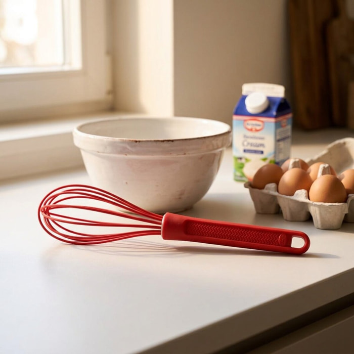 Fouet de cuisine et pâtisserie en silicone 26 cm Dr. Oetker Flexxibel Love