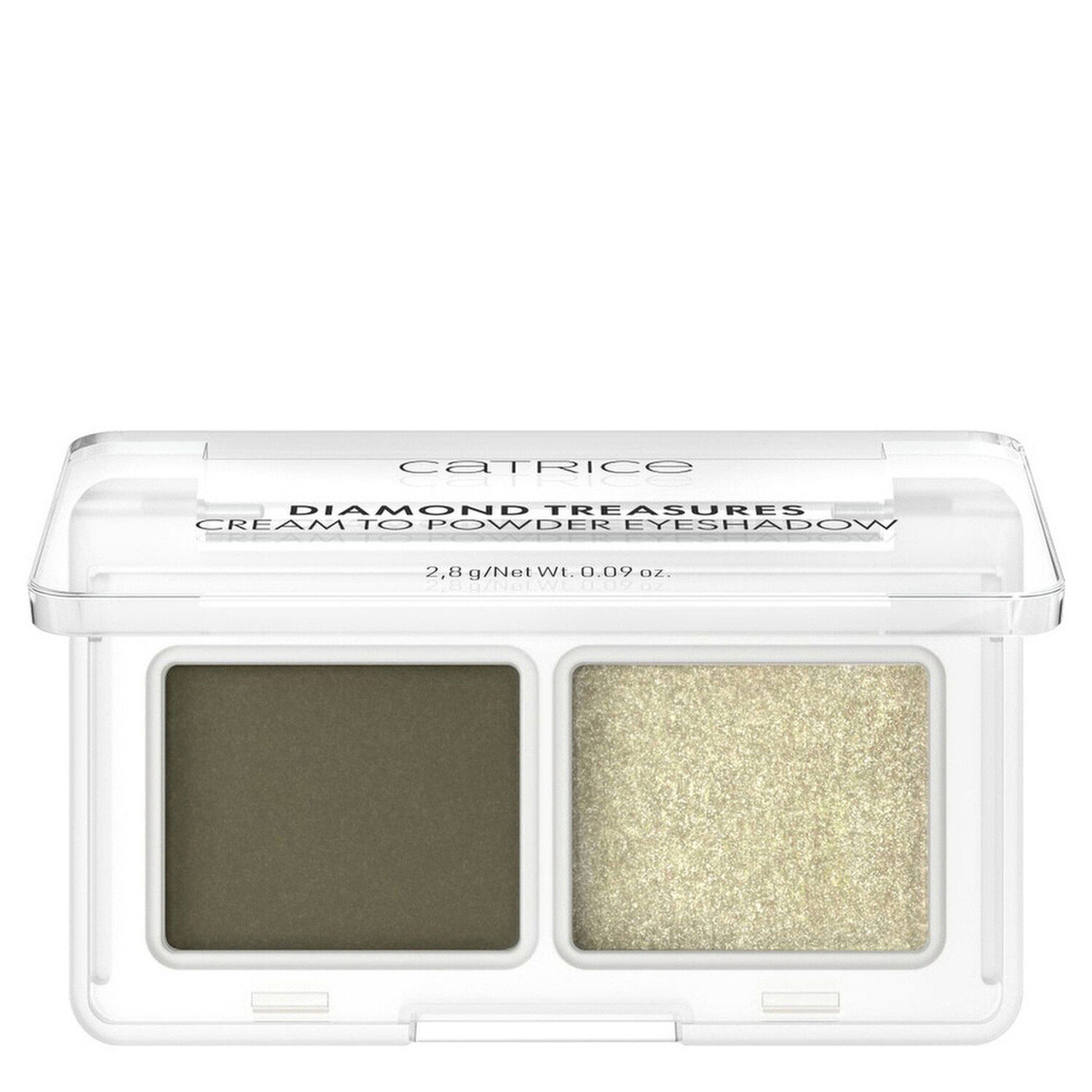 Diamond Treasures - Duo Fard à Paupières Crème Effet Poudre Formule Très Pigmentée