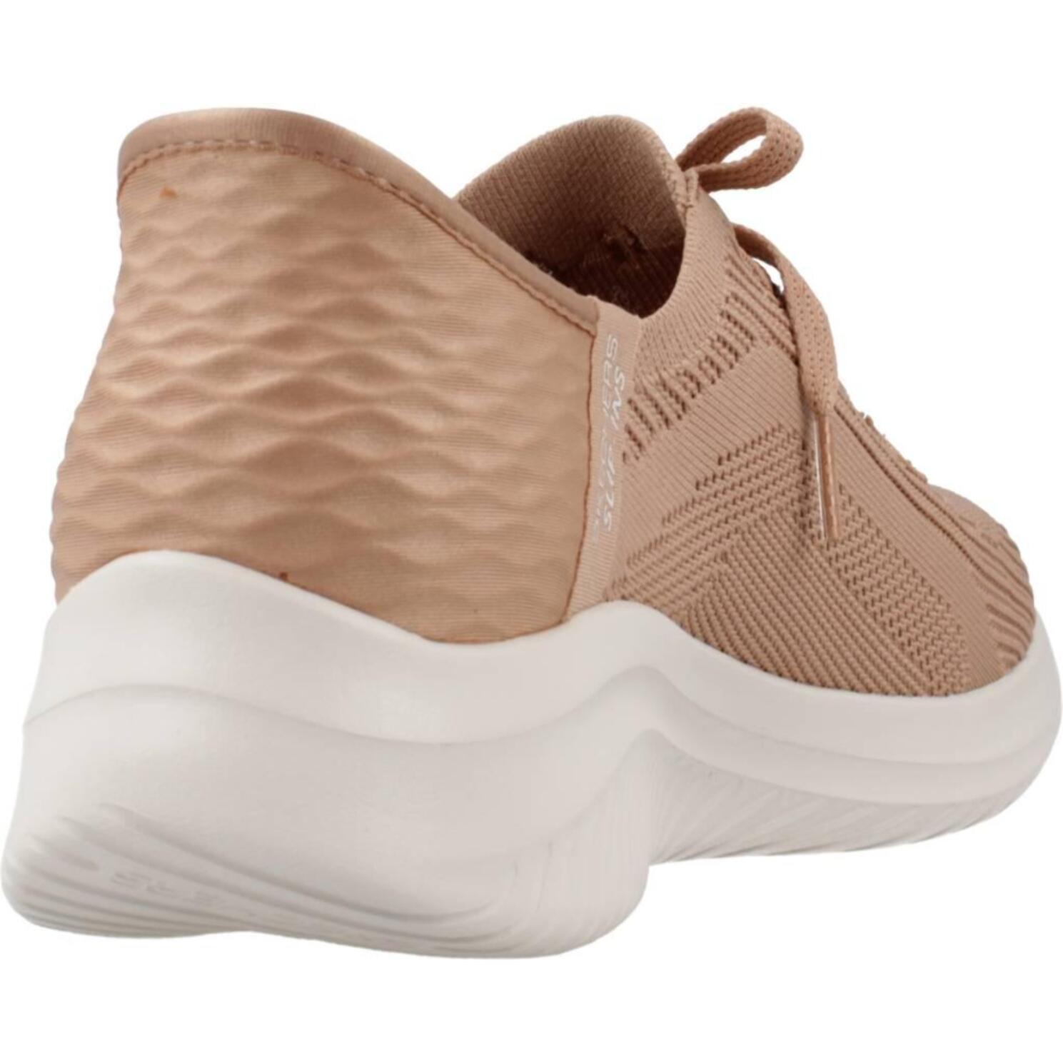Sneakers De  Mujer Slip-ins: Ultra Flex 3.0 Tonal Stretc Bronce