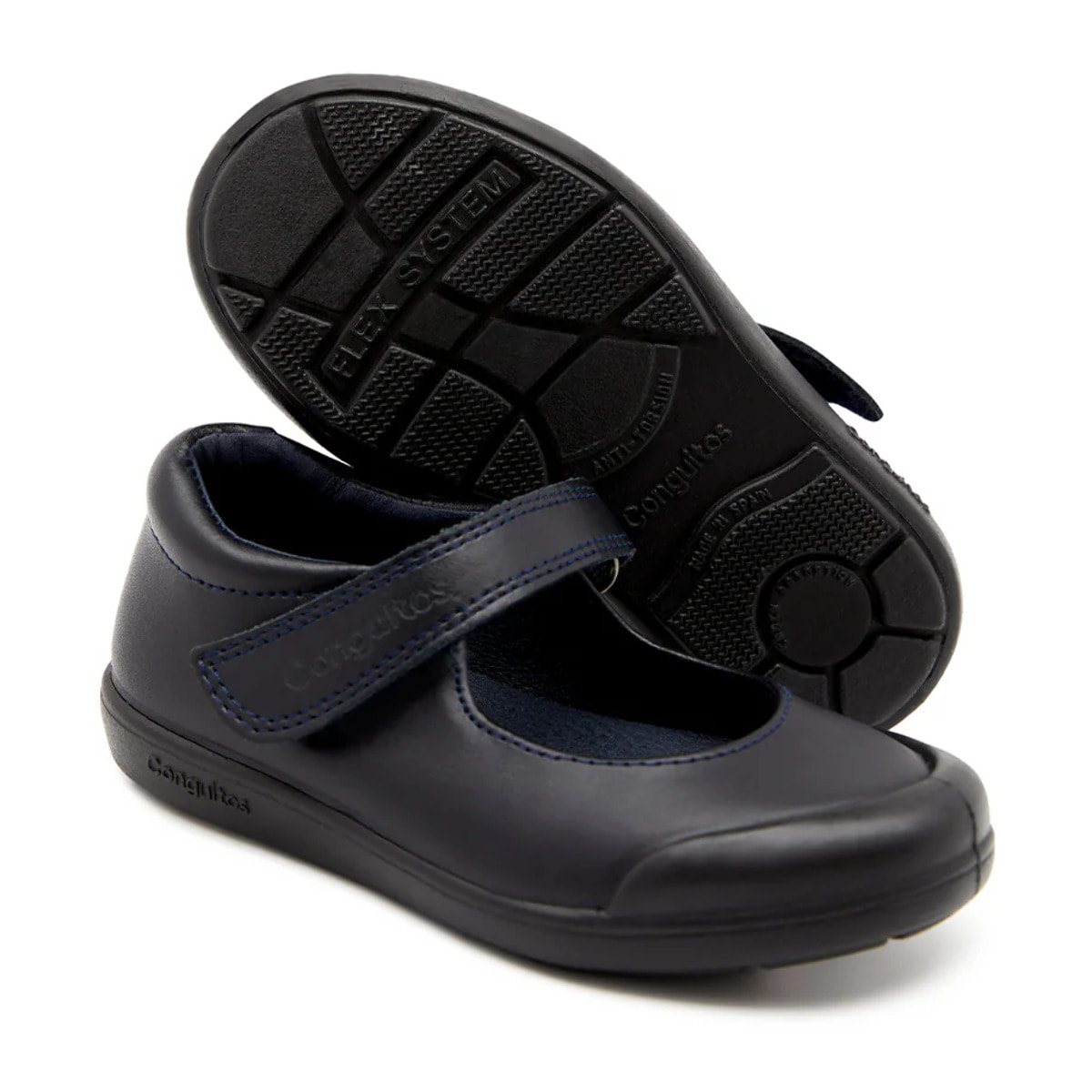 Conguitos - Scarpe scolastiche per bambini in pelle