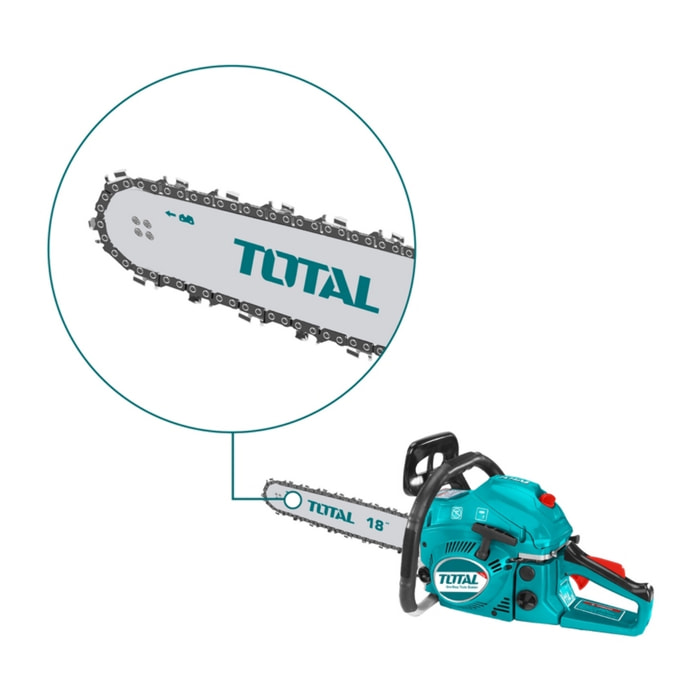 Motosega a Scoppio 46cc - Lama 45 - 2800 giri