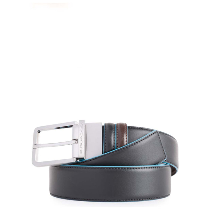 Piquadro Cintura uomo reversibile in pelle