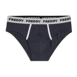 Slip Uomo con Elastico Jacquard e Logo FREDDY