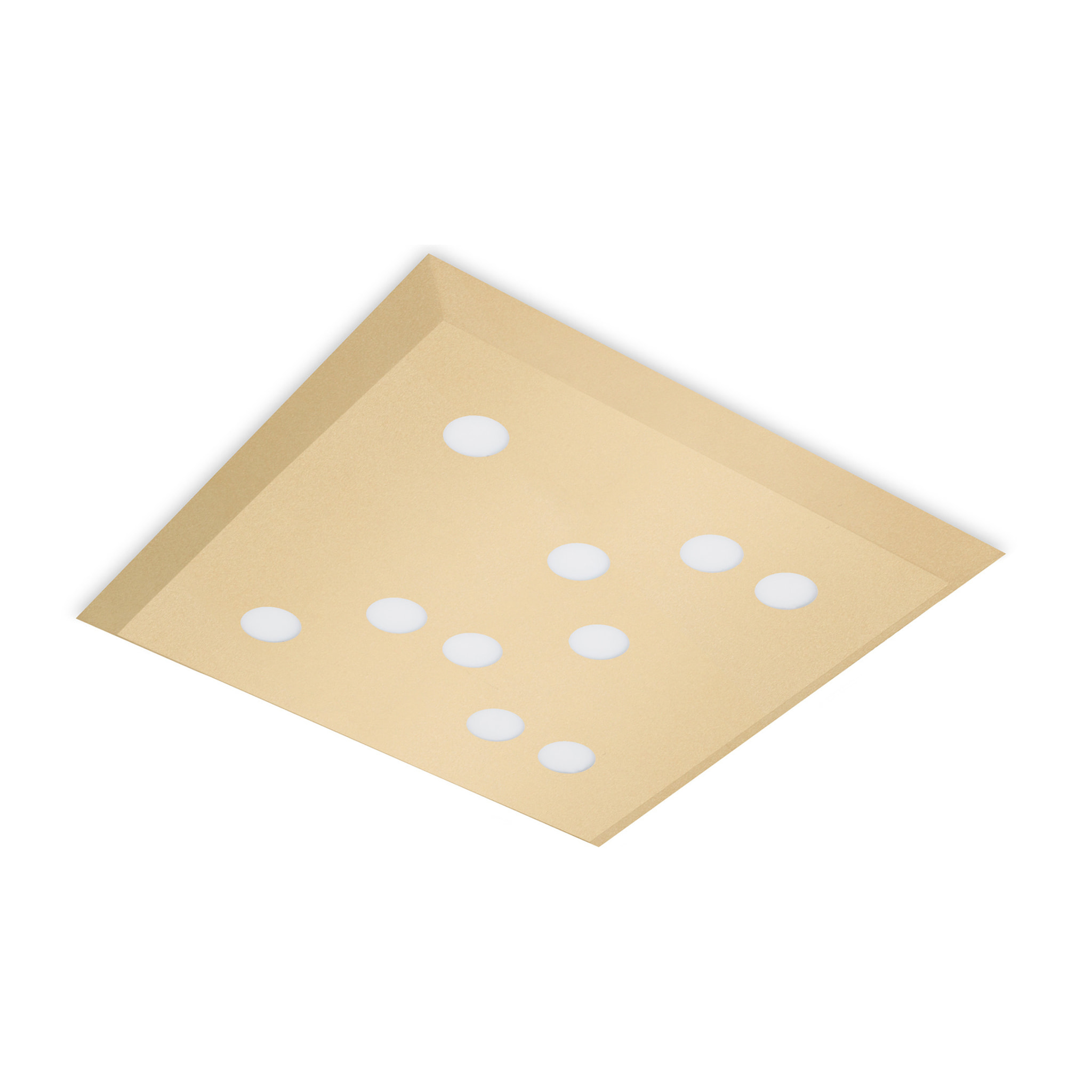 LEDS C4 Plafon Wow Led 44W 3000K Oro 2311Lm