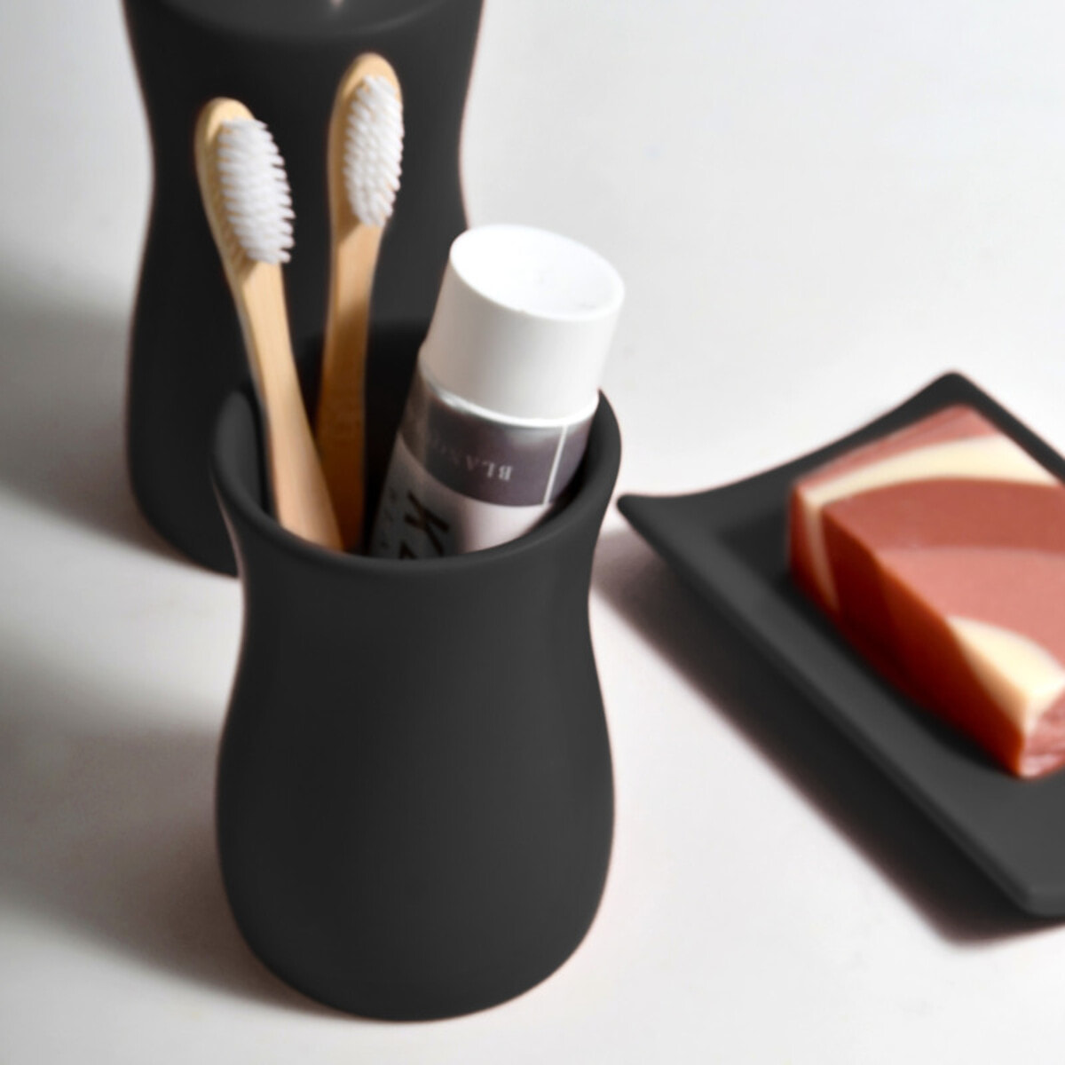 Gobelet Céramique PALMA Noir MSV