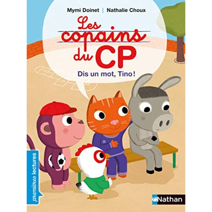 Doinet, Mymi | Les copains de CP, dis un mot, Tino ! - Premières Lectures CP Niveau 1 - Dès 6 ans: Niveau - Je déchiffre | Livre d'occasion