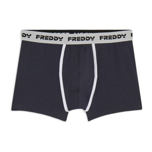 Boxer Uomo Aderenti con Elastico Jacquard e Logo