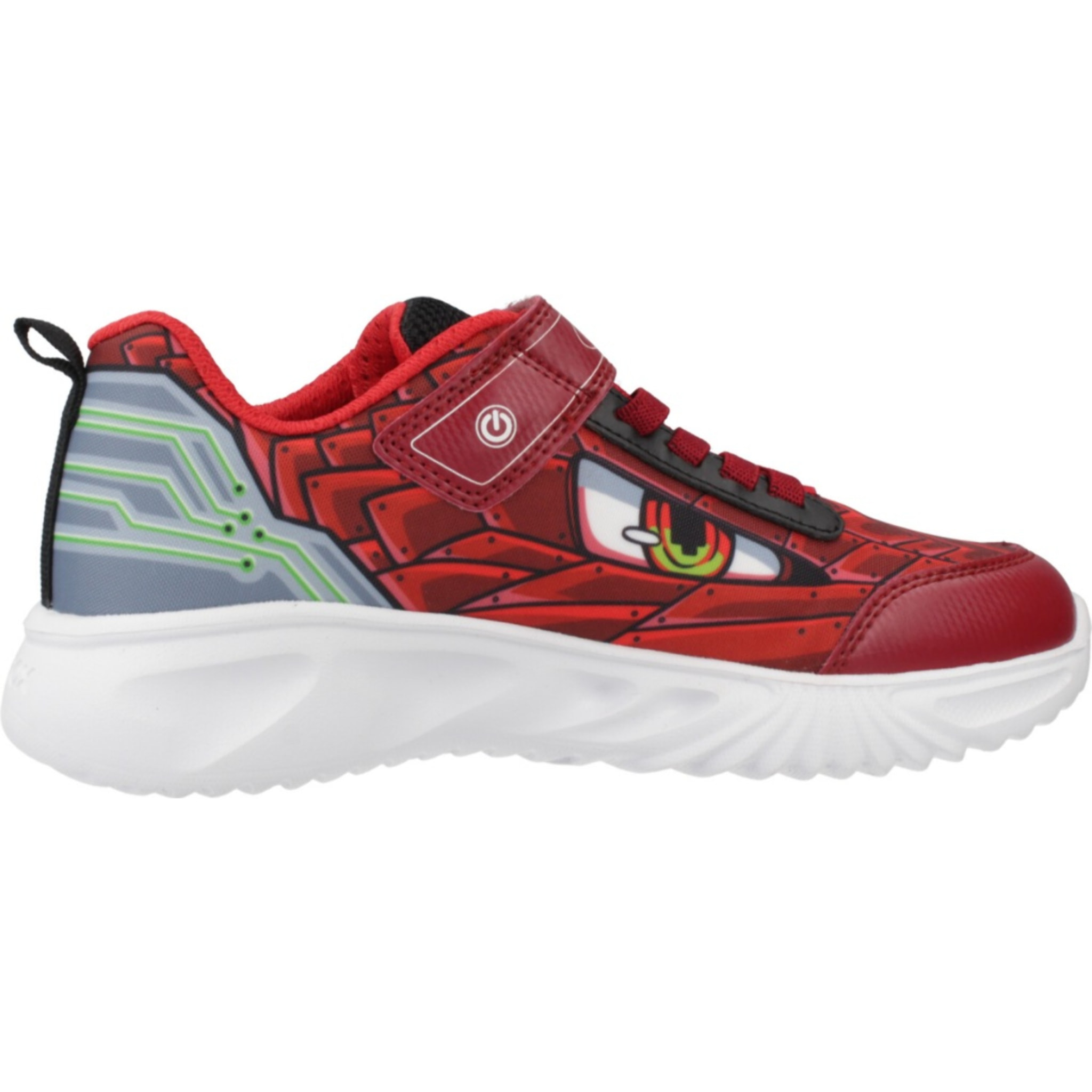 Zapatillas Niño de la marca GEOX  modelo J ASSISTER BOY ROJO