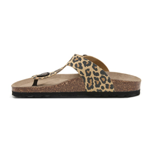SANDALIA BABUNKERS MARRON