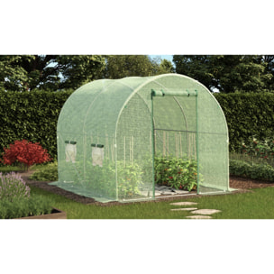 Serre 6m² verte - gamme maraîchère