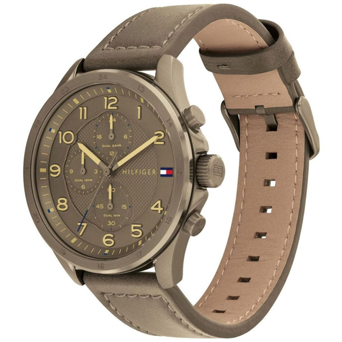 Reloj Tommy Hilfiger 1792005 Hombre Analogico Cuarzo con Correa de Piel