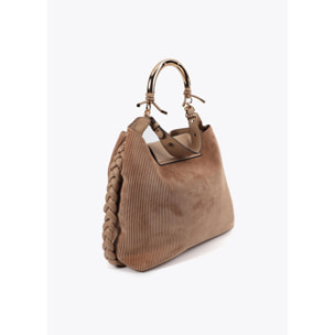 Borsa Shopper con Manico in Metallo Personalizzato