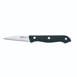 Juego de 7pzs cuchillos de cocina en acero inoxidable + tacoma marrón san ignacio