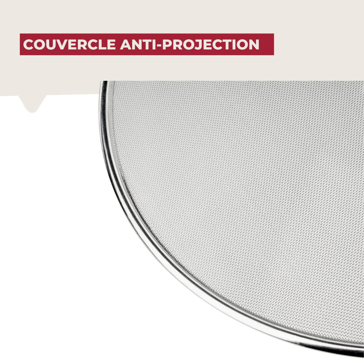 Couvercle anti projection 29 cm Fackelmann Basic