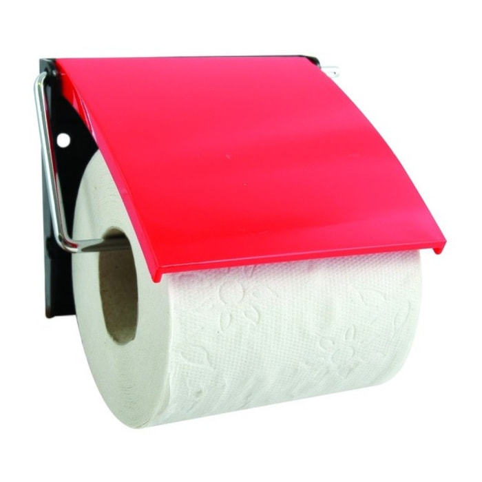 Porte rouleau papier wc Mural Rouge MSV