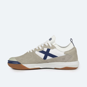 MUNICH GRESCA 2.0 Zapatillas fútbol sala Diseño Futurista Blanco y Gris