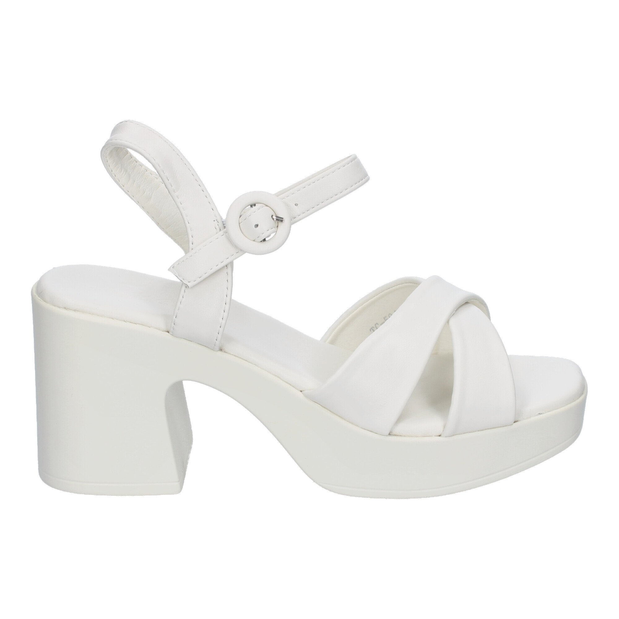 Sandalia de Tacón para Mujer Comodas y Elegantes, Diseño Moderno con Tiras Cruzadas en la Pala