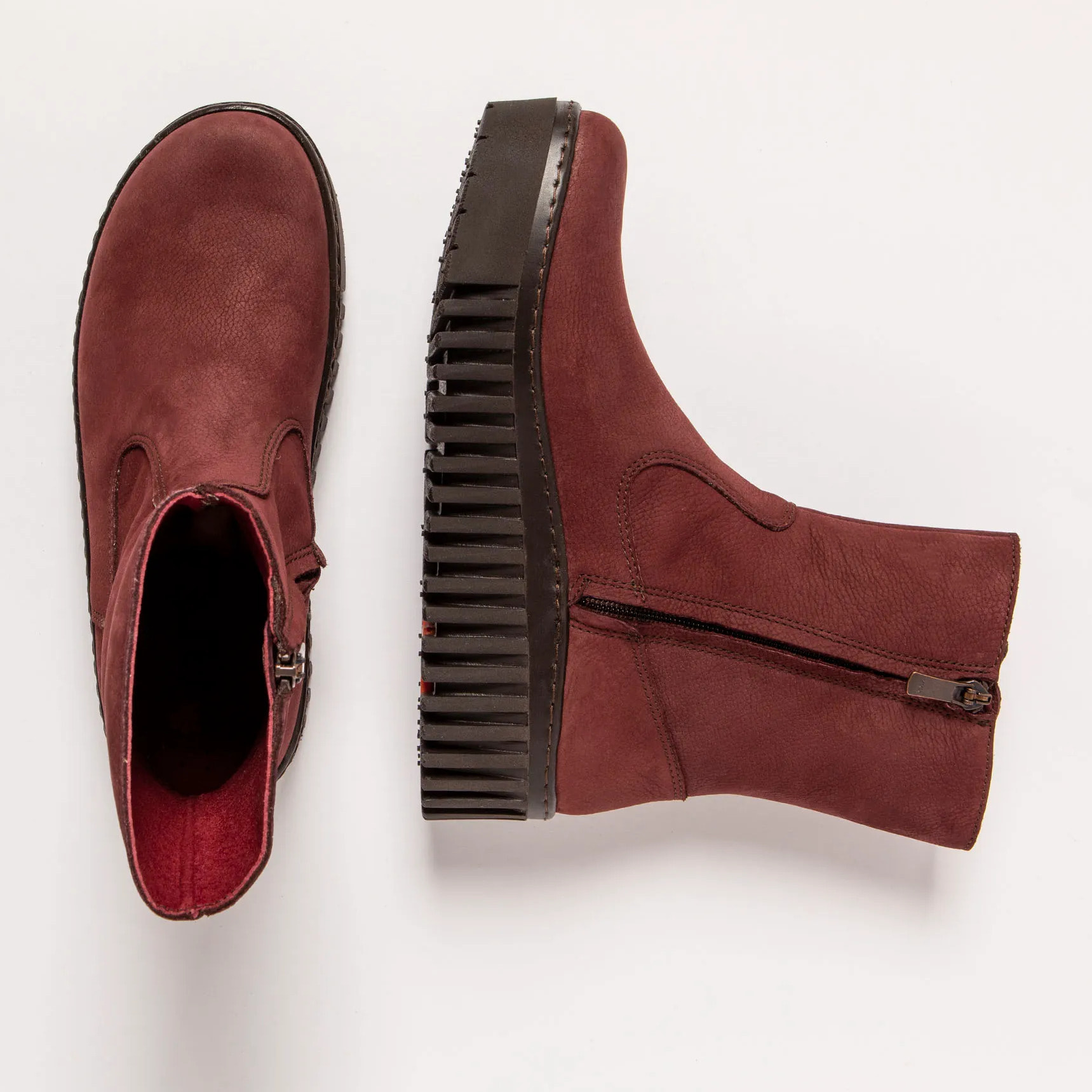 Botines 1531 NOBUCK BURDEOS/BRIGHTON color Burdeos