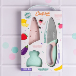 Couteau CHEFCLUB du chef chefclub kids pastel