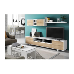 Mesa de centro elevable Kendra Blanco