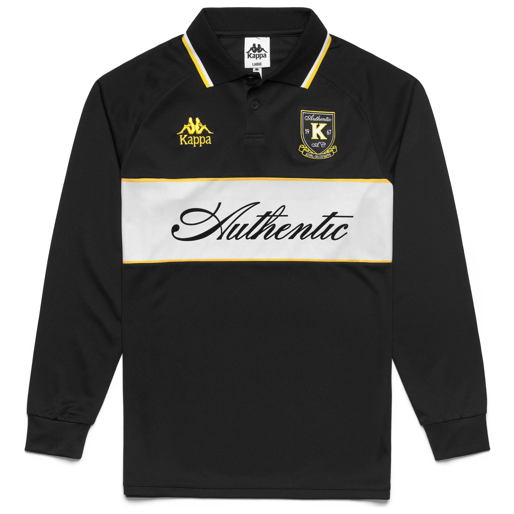 Maglie gioco Kappa Uomo Authentic Odran Nero