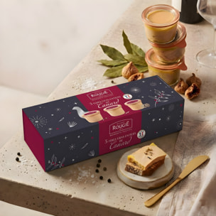 Coffret collection - Trio de foie gras de canard entier - 3x60g