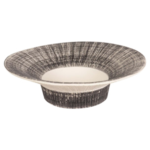 Centro Ceramica Marron 35x35x10 Cm