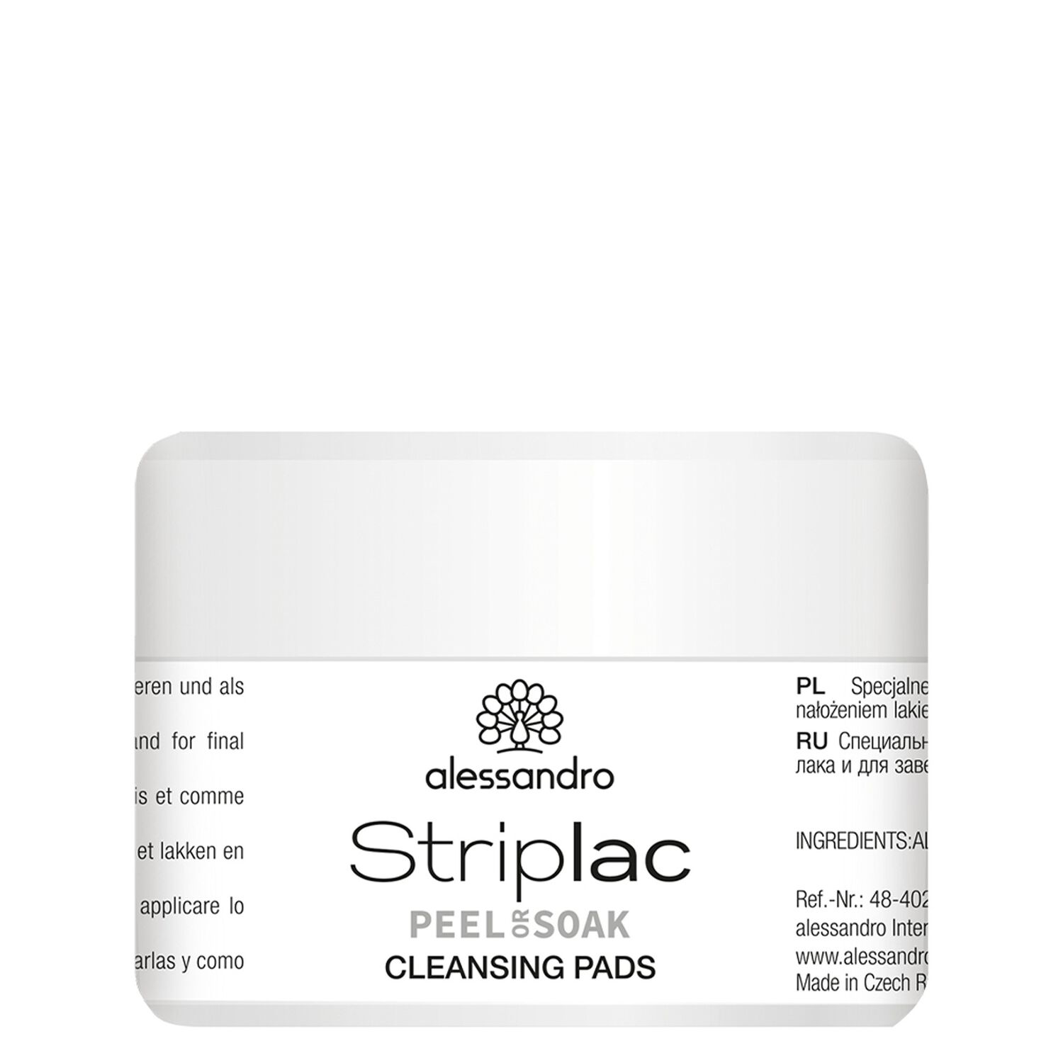 Striplac Peel or Soak - Tampons De Nettoyage 50 p