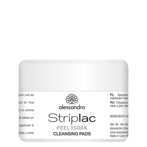 Striplac Peel or Soak - Tampons De Nettoyage 50 p