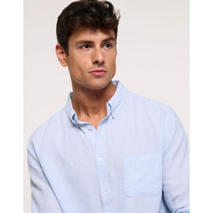 Camisa Manga Larga Azul - Yakari