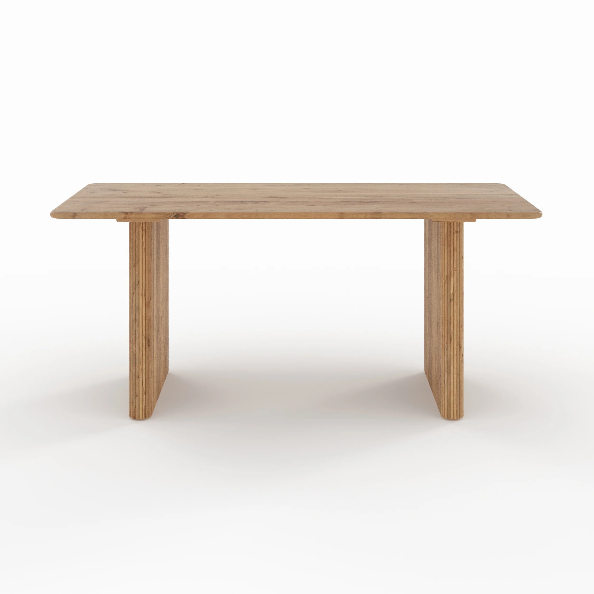 Table rectangulaire en bois d'acacia 6 personnes - Andrea