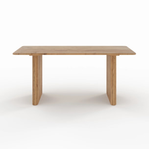 Table rectangulaire en bois d'acacia 6 personnes - Andrea