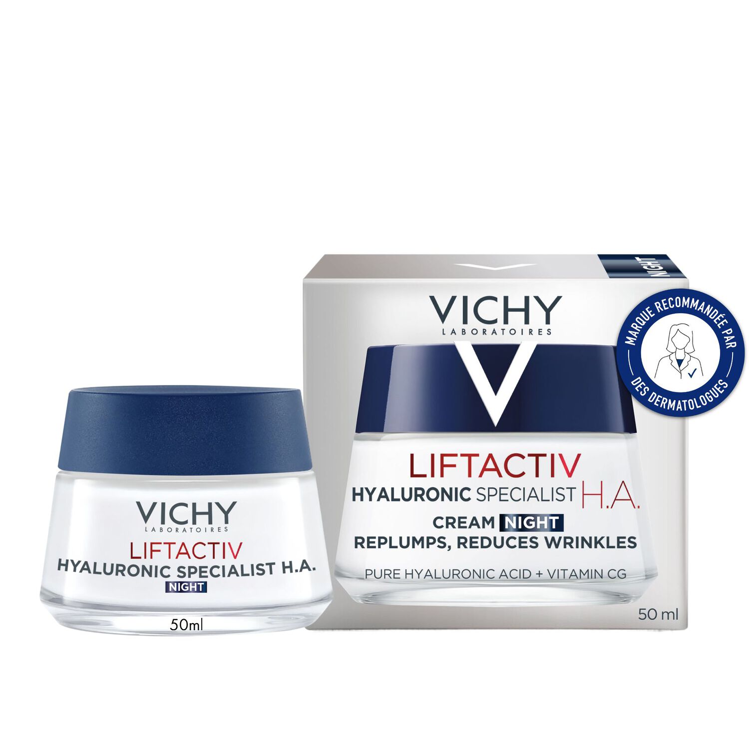 Liftactiv Suprême Soin Nuit - Soin Fermeté Anti-Rides 50 ml