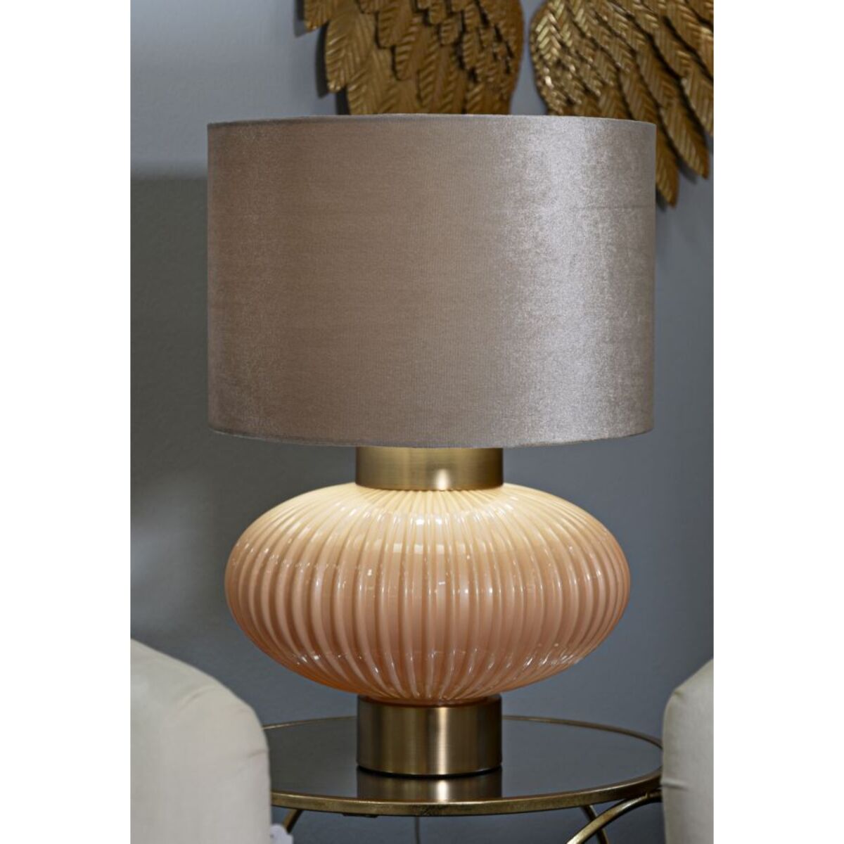 LAMPADA DA TAVOLO PERLY -B- CM Ø 33X49