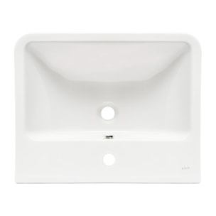 Lavabo VitrA Integra 55x45 cm trou pour mitigeur au milieu (7049-003-0001)