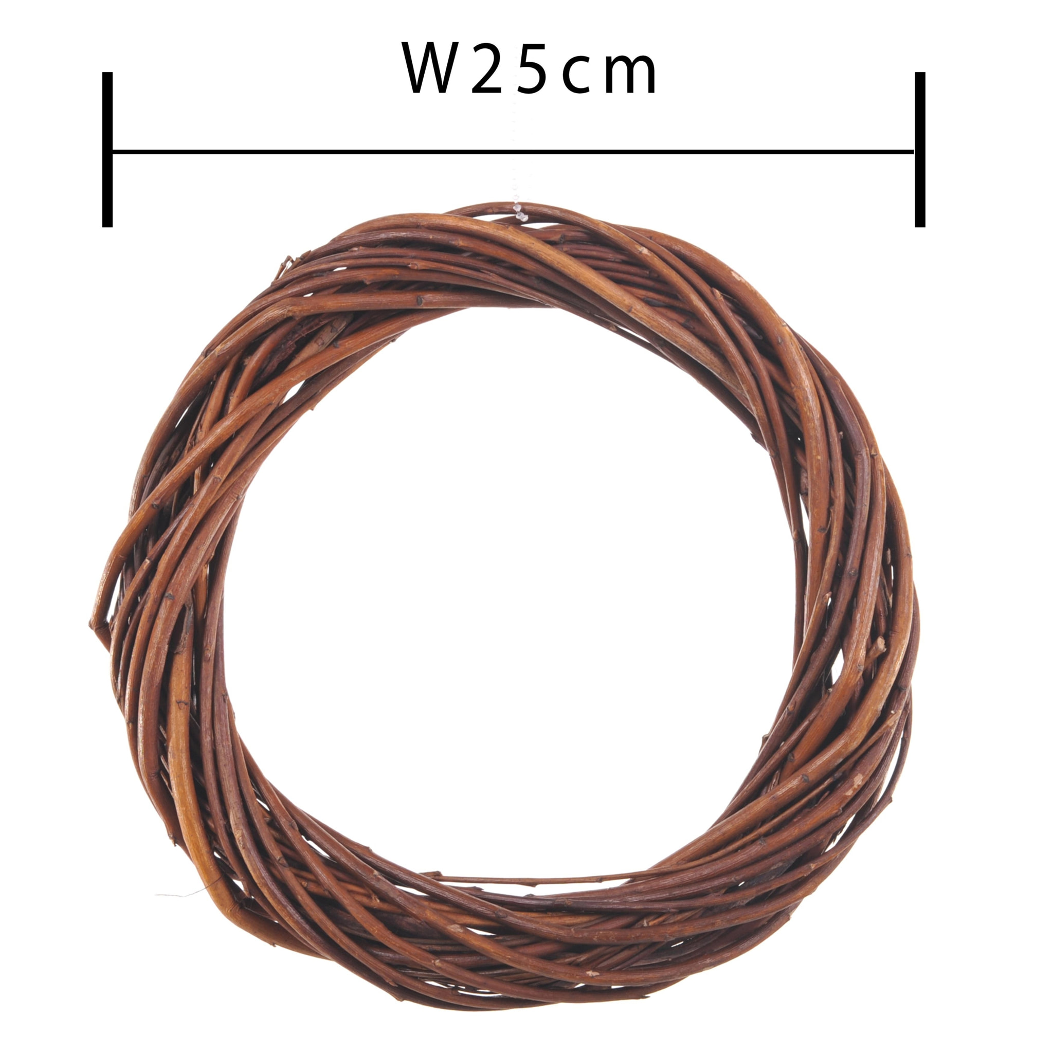 Coroncina Naturale - Pezzi 12 - 25xH3,5x25cm - Bianchi Dino SpA