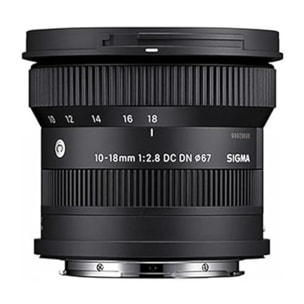 Objectif pour Hybride SIGMA 10-18mm F2.8 DC DN Contemporary pour FUJ