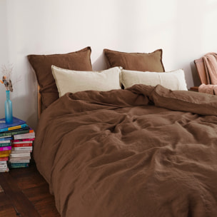 Housse de couette en lin lavé, RÊVE DE LIN