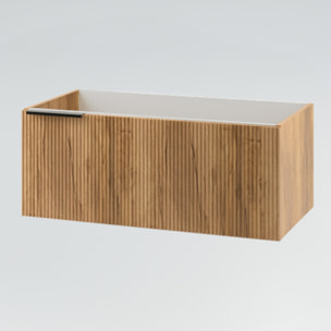 MOBILE DA BAGNO CANNES 90 ROVERE CHIARO- 6 PEZZI