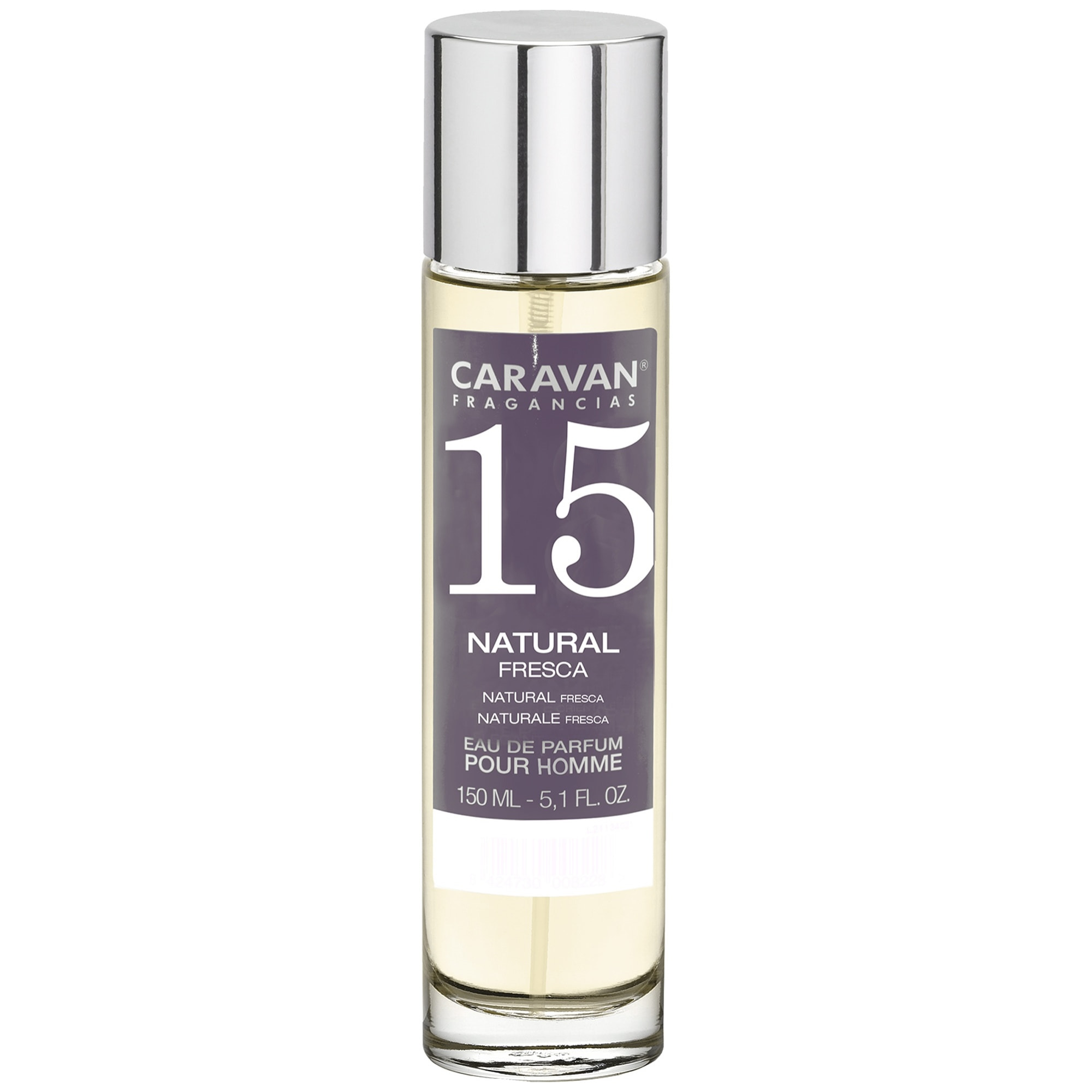 3x caravan perfume de hombre nº66 nº61 nº15 - 150ml.