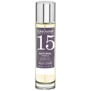 3x caravan perfume de hombre nº66 nº61 nº15 - 150ml.