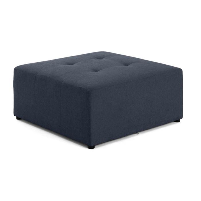 Amalfi - pouf modulable - en tissu - Bleu