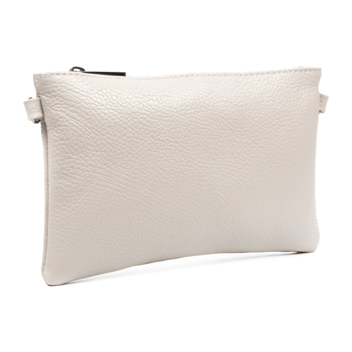 Albenga Borsa a tracolla da donna in pelle autentica rifinitura dollaro