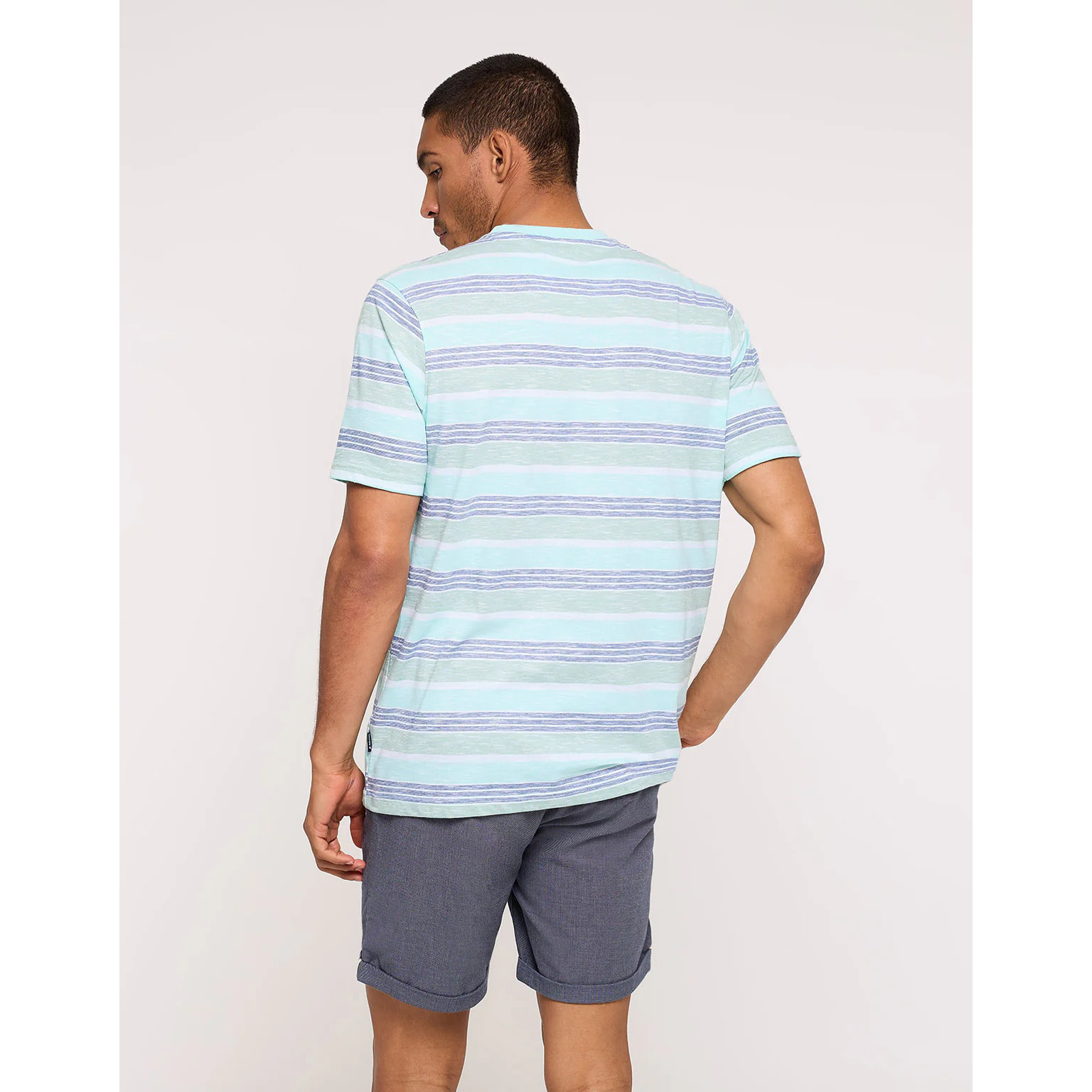 Camiseta Manga Corta Turquesa - Gadea