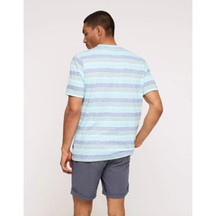 Camiseta Manga Corta Turquesa - Gadea