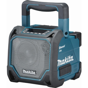 MAKITA Altavoz bluetooth con batería/sector - Sin batería ni cargador - DMR202