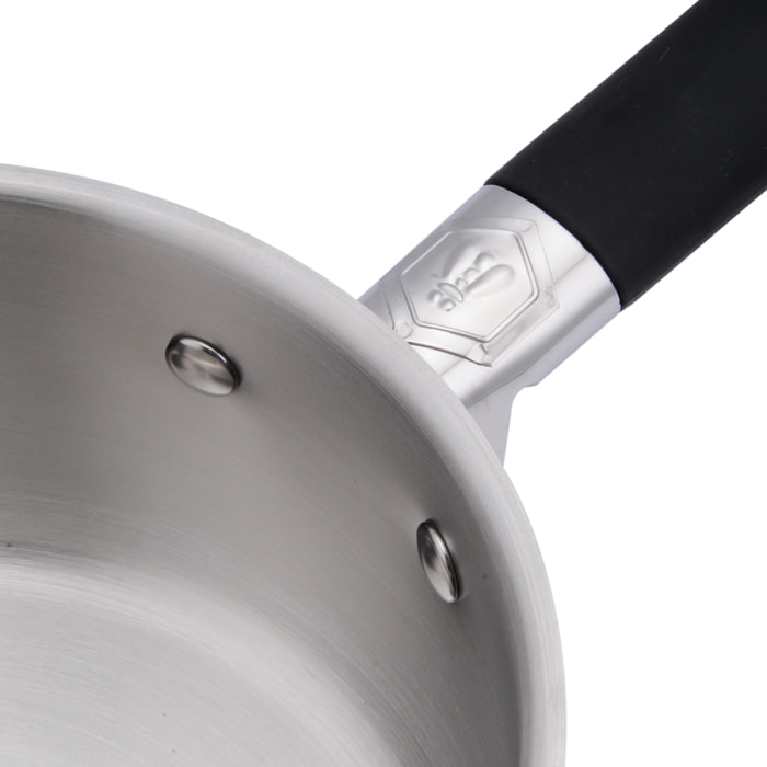Set de 5 casseroles inox 12    - "Classique"