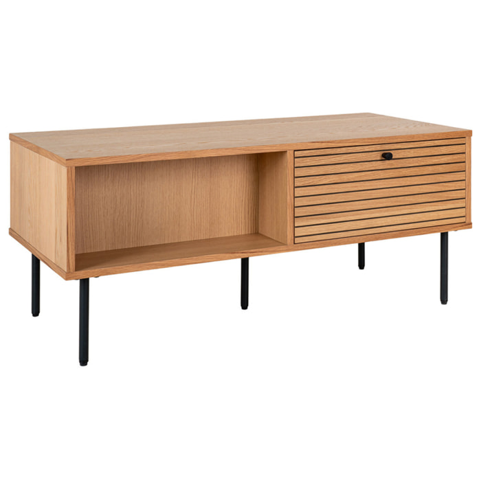 Tolga - table basse - chêne - 100 cm - Bois