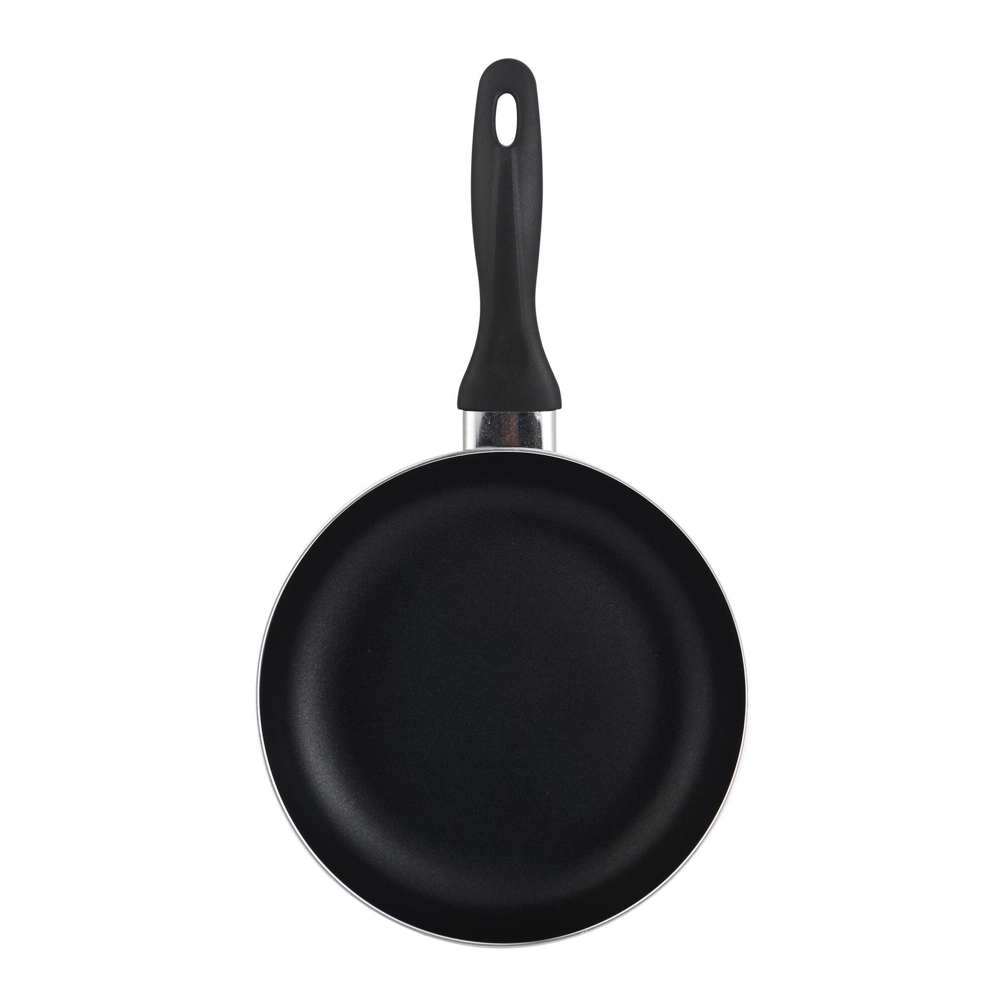 Sartén de Ø28x5cm en Aluminio prensado color Gris metalizado