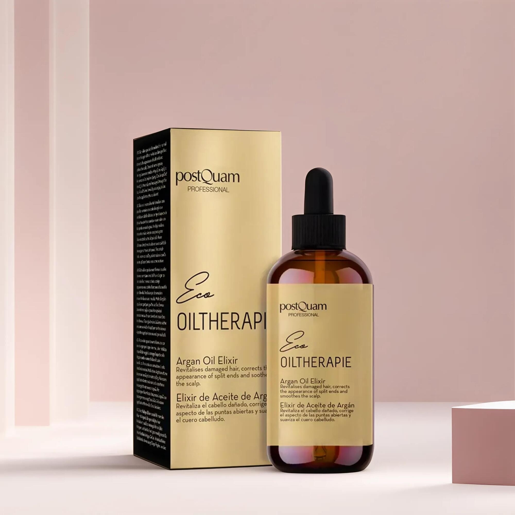 Aceite elixir argán Eco Oiltherapie - Cabello dañado - 100 ml